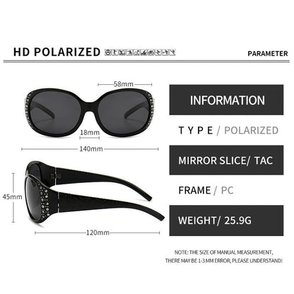 🌞Women's Polarized Sunglasses with Rhinestone Accents