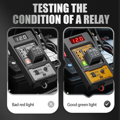 Automotive Relay Voltage Tester with LED Indicator