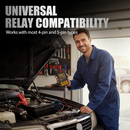 Automotive Relay Voltage Tester with LED Indicator