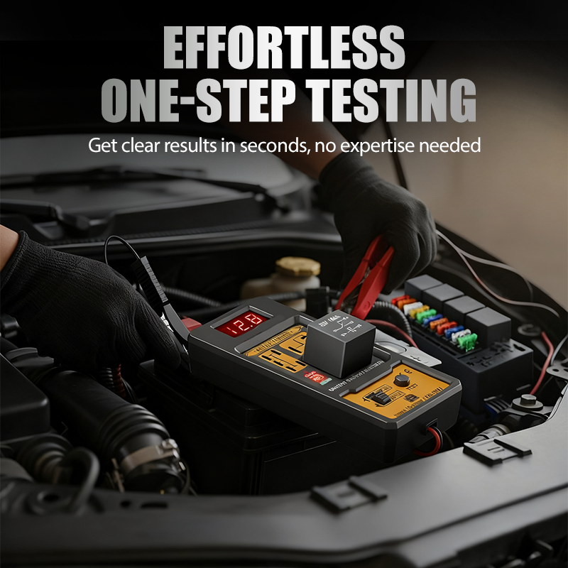 Automotive Relay Voltage Tester with LED Indicator
