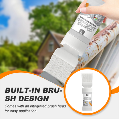 ✨New Arrival-🔥Limited Time 50% OFF! 🖌️Refresh paint surfaces in one simple spray!✨🏠Water-Based Metallic Silver Paint with Built-in Brush💥👍