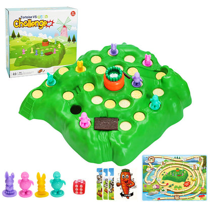 Multi-Play Fun Turtle & Hare Race Toy Set