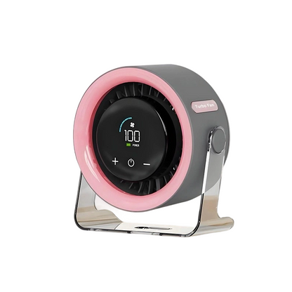 💥LAST DAY SALE 50% OFF !!📢Mini Desk Fan with Digital Display🌬️