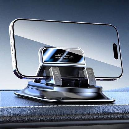 🔄🚗 Car Phone Holder | 360° Adjustable · 0.1s One-Hand Locking · Anti-Slip and Won't Damage Dashboard · Waterproof and Stain-Resistant