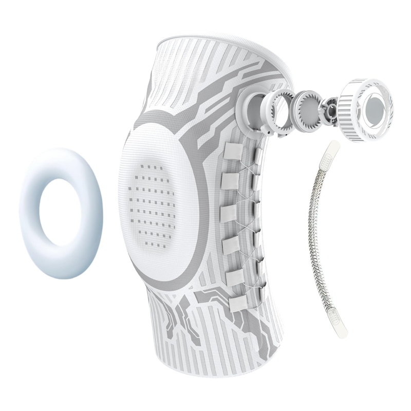 🦵 Knee Support That Moves with You – Flexible Side Hinges, Targeted Patella Protection & Anti-Slip Grip – Dial in Your Perfect Fit 💪✨