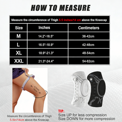 🦵 Knee Support That Moves with You – Flexible Side Hinges, Targeted Patella Protection & Anti-Slip Grip – Dial in Your Perfect Fit 💪✨