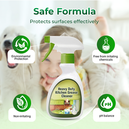 Heavy Duty Kitchen Grease Cleaner Foam Spray
