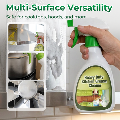 Heavy Duty Kitchen Grease Cleaner Foam Spray