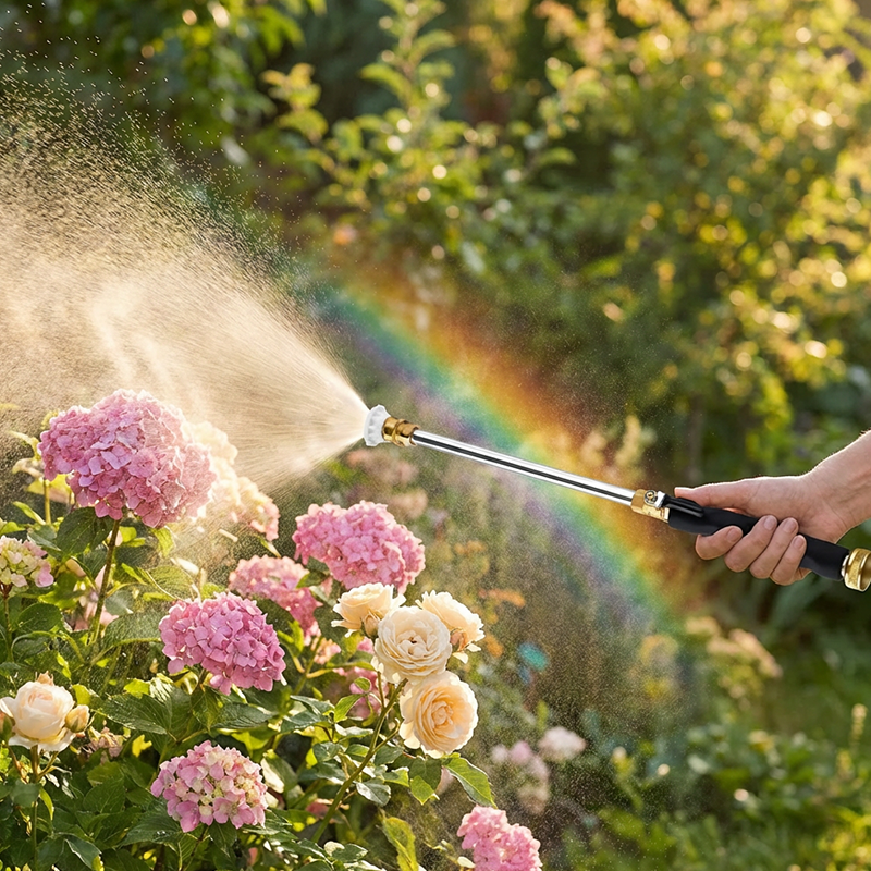 High-Pressure Water Gun Wand – 3 Nozzles, Durable Alloy & Anti-Slip Grip for Ultimate Cleaning 💦