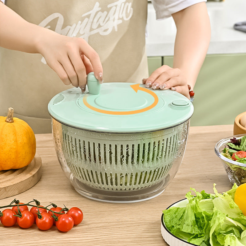 🔥 Hot sale 40% OFF🔥9-in-1 Multifunctional Large Capacity Salad Spinner & Slicer