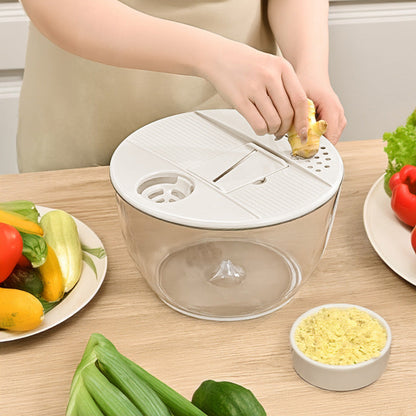 🔥 Hot sale 40% OFF🔥9-in-1 Multifunctional Large Capacity Salad Spinner & Slicer