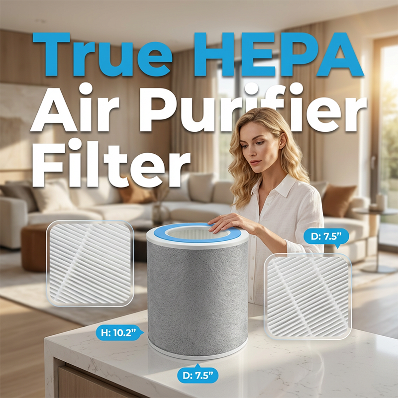 HEPA & Carbon Air Purifier Replacement Filter