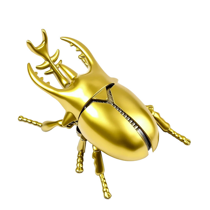 Realistic Wind-Up Crawling Beetle Toy
