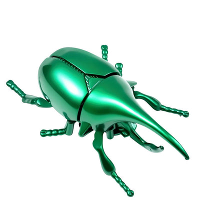 Realistic Wind-Up Crawling Beetle Toy