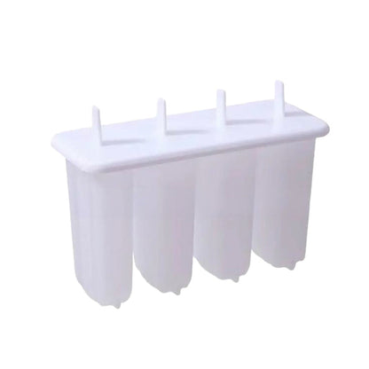 4-Cavity Popsicle Mold with Lid and Sticks