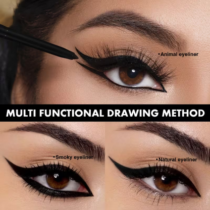 12-Pack Waterproof Retractable Eyeliner Pencil