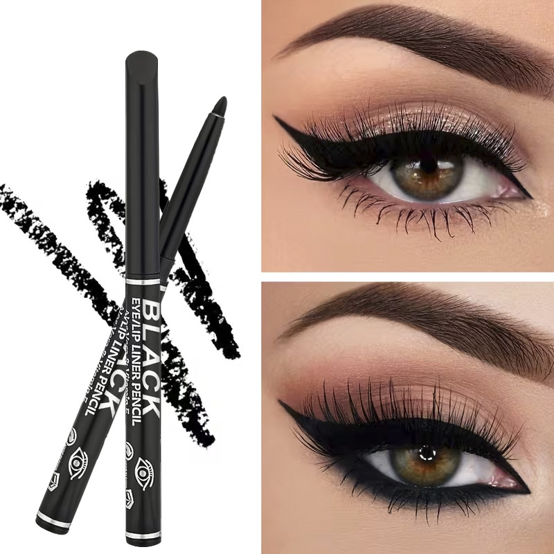 12-Pack Waterproof Retractable Eyeliner Pencil