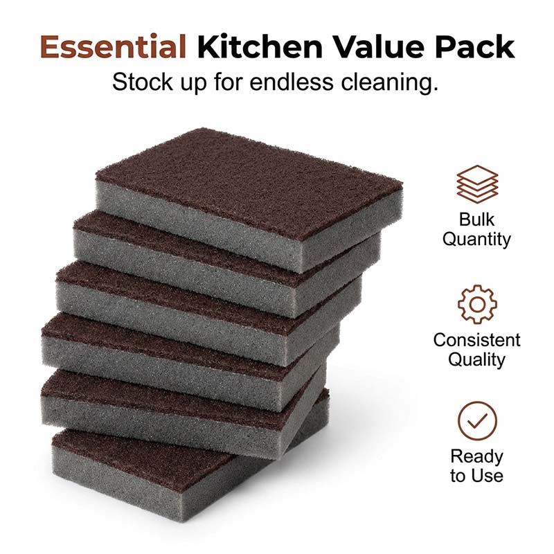 ⏰🔥LIMITED TIME 50% OFF! 🧽 Emery Sponge Scrubber – Tough on Grease & Rust, Gentle on Hands 💪✨ The Last Scrubber You’ll Ever Need 🔥🛠️