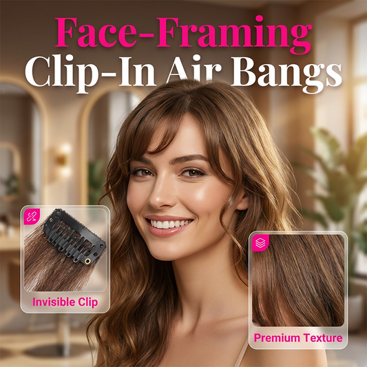 Clip-in Long Side Air Bangs