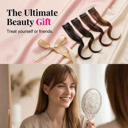 Clip-in Long Side Air Bangs