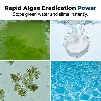 Professional Grade Pool Sanitizer Tablets for Algae Control