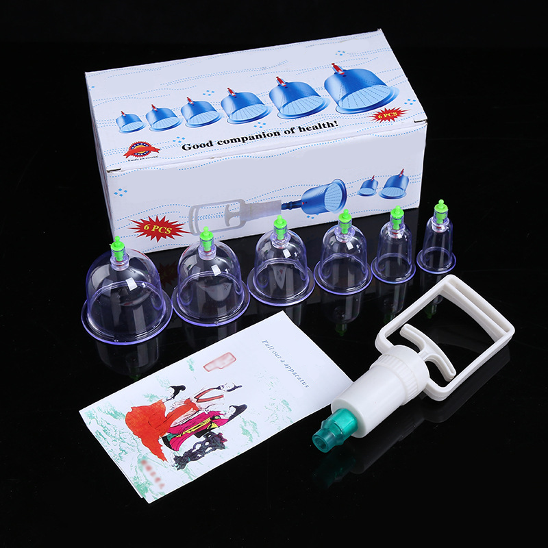 ⏳Time-Limited Special⏰Vacuum Cupping Therapy Set – Thickened, Suction Pump, Transparent 🩺