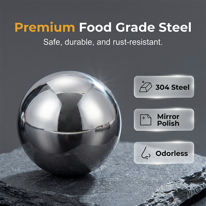 Reusable Stainless Steel Whiskey Stones