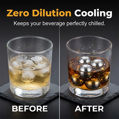 Reusable Stainless Steel Whiskey Stones