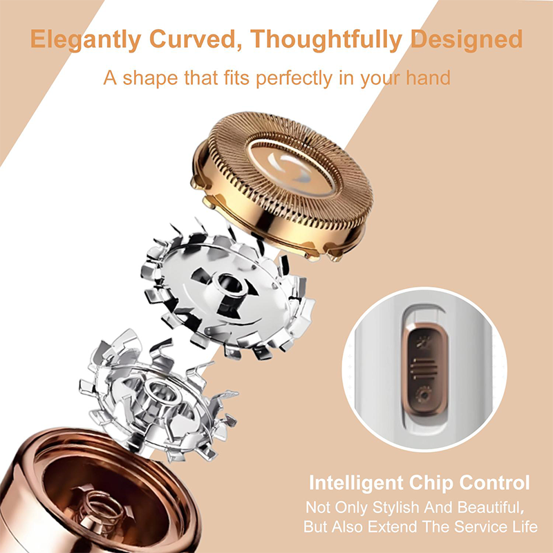 2-in-1 Facial Hair & Eyebrow Trimmer