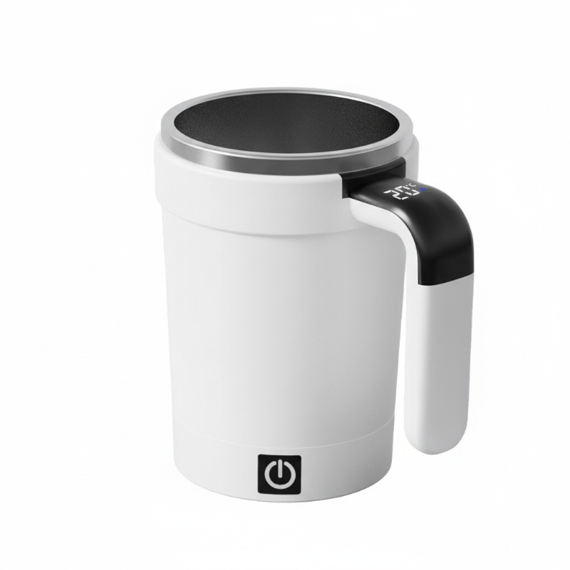 Smart Temperature Display Self-Stirring Mug