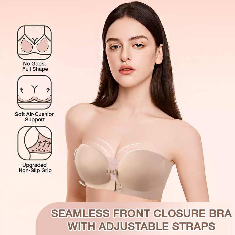 ☀️HOT SALE 50% OFF💜Seamless Front Closure Bra With Adjustable Straps