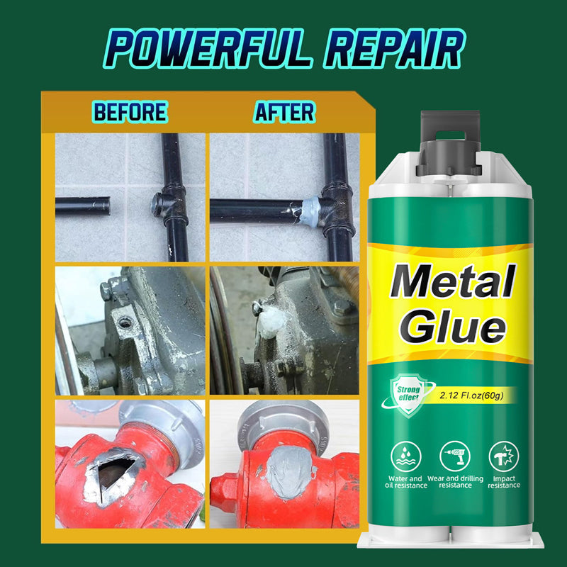 ⏰🔥LIMITED TIME 50% OFF! 🛠️ High-Strength AB Metal Repair Glue – Fast, Durable & Perfect for All Repairs ✨💪