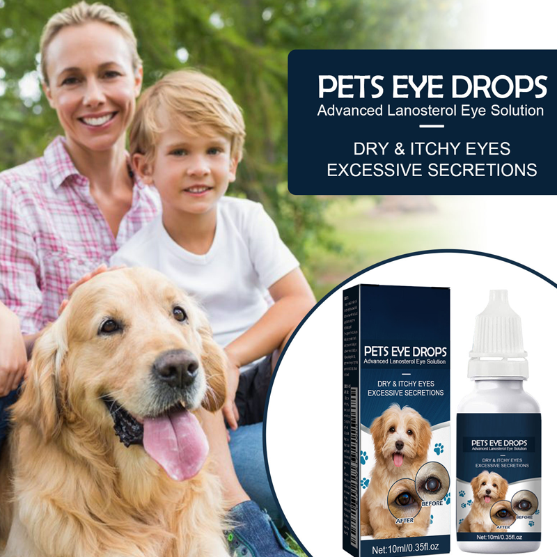 Gentle Pet Eye Drops for Dogs & Cats