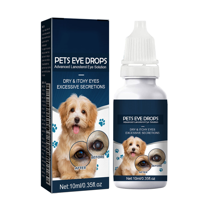Gentle Pet Eye Drops for Dogs & Cats