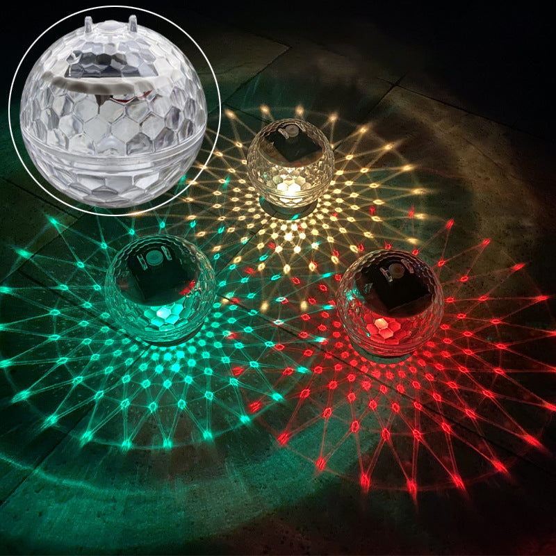 Solar-Powered Floating Pool Lights