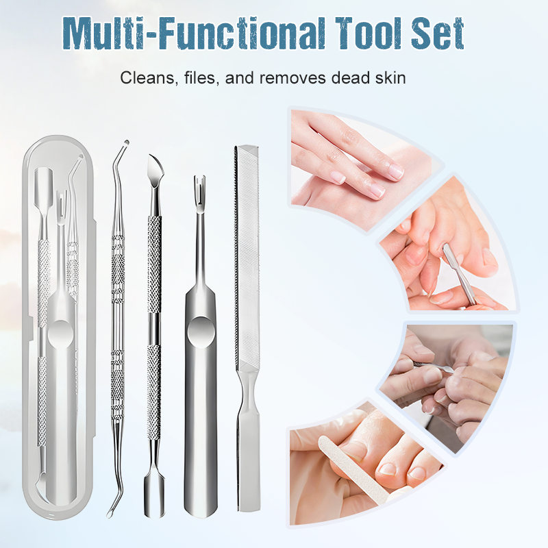🛡️Stainless Steel Manicure & Pedicure Tool Set