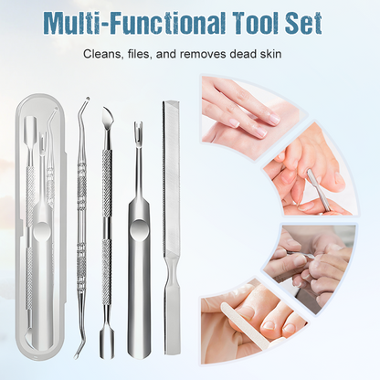 🛡️Stainless Steel Manicure & Pedicure Tool Set