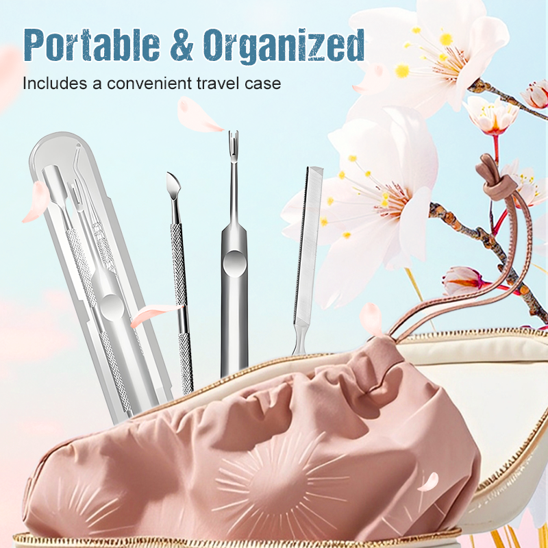 🛡️Stainless Steel Manicure & Pedicure Tool Set