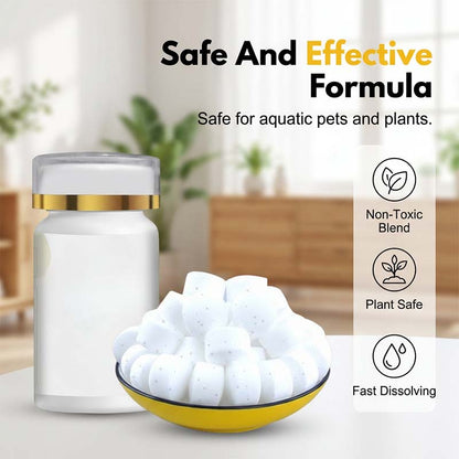 🥳2026 HOT SALE🥳💞50K+ SOLD!🐠💧 50% OFF! Algae Control Tablets – Stops blooms at cellular level. Easy drop‑in. Keep your tank crystal clear. 🐟✅