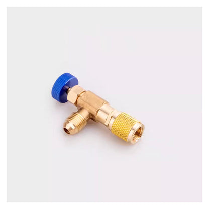 HVAC Refrigerant Charging Safety Valves