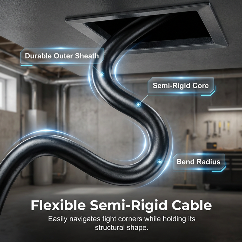 Waterproof Industrial Endoscope Camera with 4.3" IPS Screen