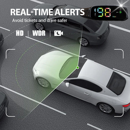 ⏳Time-Limited Special⏰Solar-Powered Car HUD Speedometer