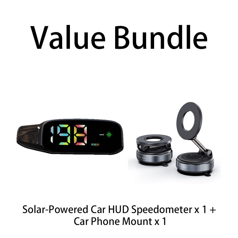 ⏳Time-Limited Special⏰Solar-Powered Car HUD Speedometer