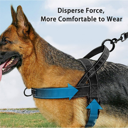 Heavy-Duty Tactical Dog Harness with Handle