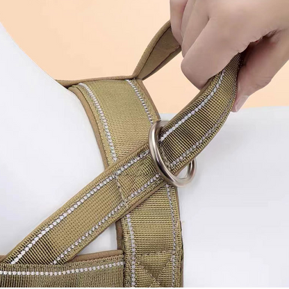 Heavy-Duty Tactical Dog Harness with Handle