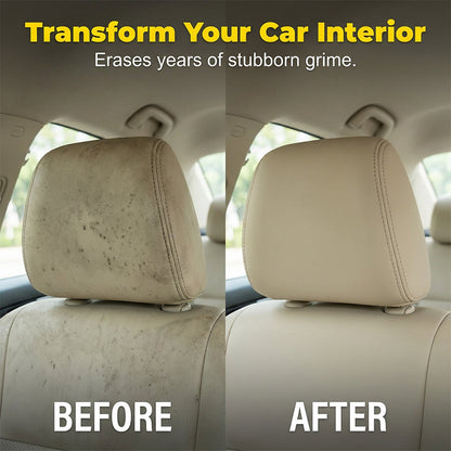 🥳2026 HOT SALE🥳💞50K+ SOLD! 🧴✨ 50% OFF! Professional Leather & Fabric Cleaner – instantly lifts deep stains & dirt, no greasy residue. Protects premium finishes. Includes towel. Floral/Herbal scent! 🛋️💪