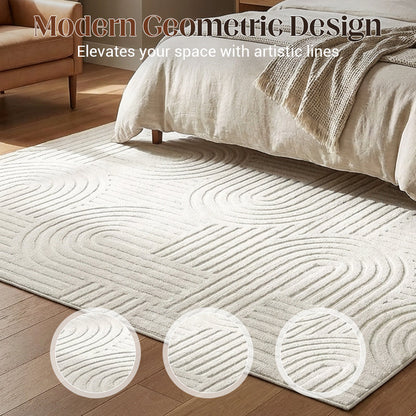 🥳2026 HOT SALE🥳💞50K+ SOLD! ☁️🦶 Plush Arch Pattern Rug – ultra-soft short pile feels warm & cozy underfoot. Non-slip backing grips firmly – stays put, won't slide. Perfect for living rooms, bedrooms & entryways – step onto comfort every day! 🏠✨