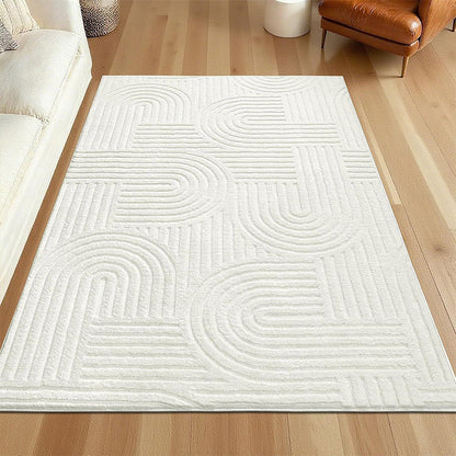 🥳2026 HOT SALE🥳💞50K+ SOLD! ☁️🦶 Plush Arch Pattern Rug – ultra-soft short pile feels warm & cozy underfoot. Non-slip backing grips firmly – stays put, won't slide. Perfect for living rooms, bedrooms & entryways – step onto comfort every day! 🏠✨