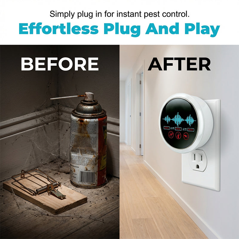 Upgraded Ultrasonic Pest Control Repeller
