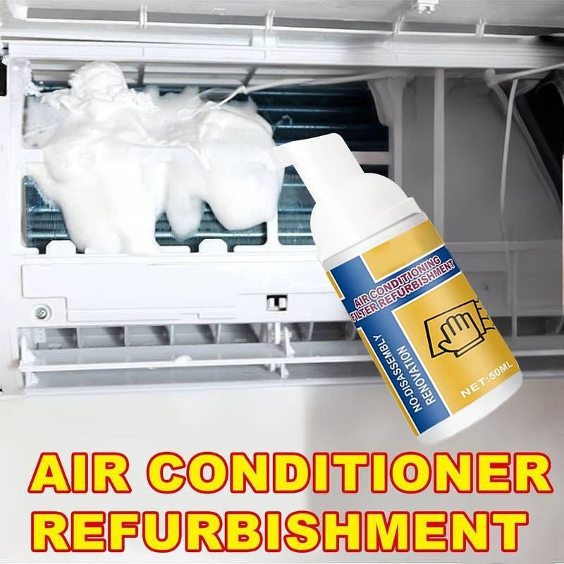 No-Disassembly AC & Fan Foam Cleaner